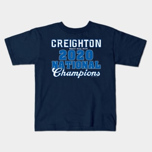 Creighton 2020 NCAA Champs Kids T-Shirt